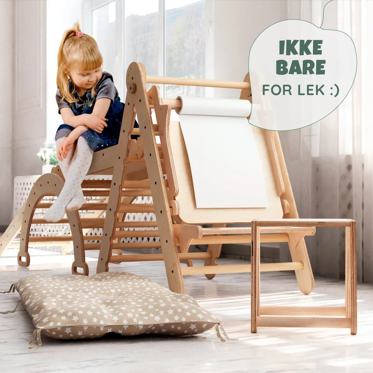 6-i-1 Montessori Klatrestativ - detaljbilde 9 - KUL KID