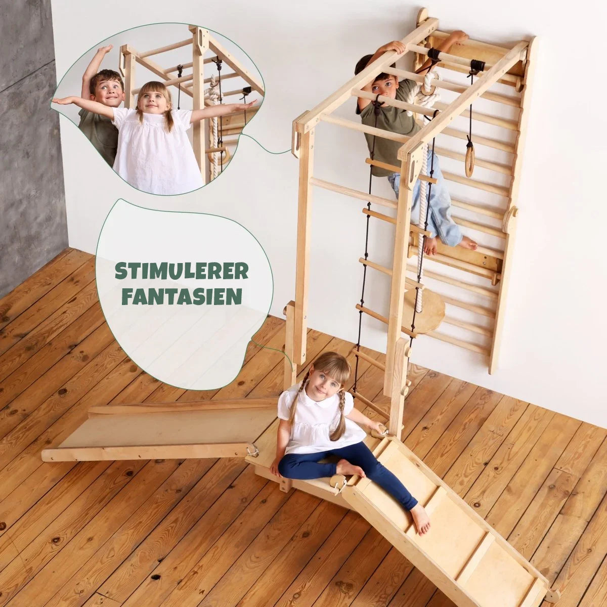7-i-1 Jungelpark for barn - detaljbilde 6 - KUL KID