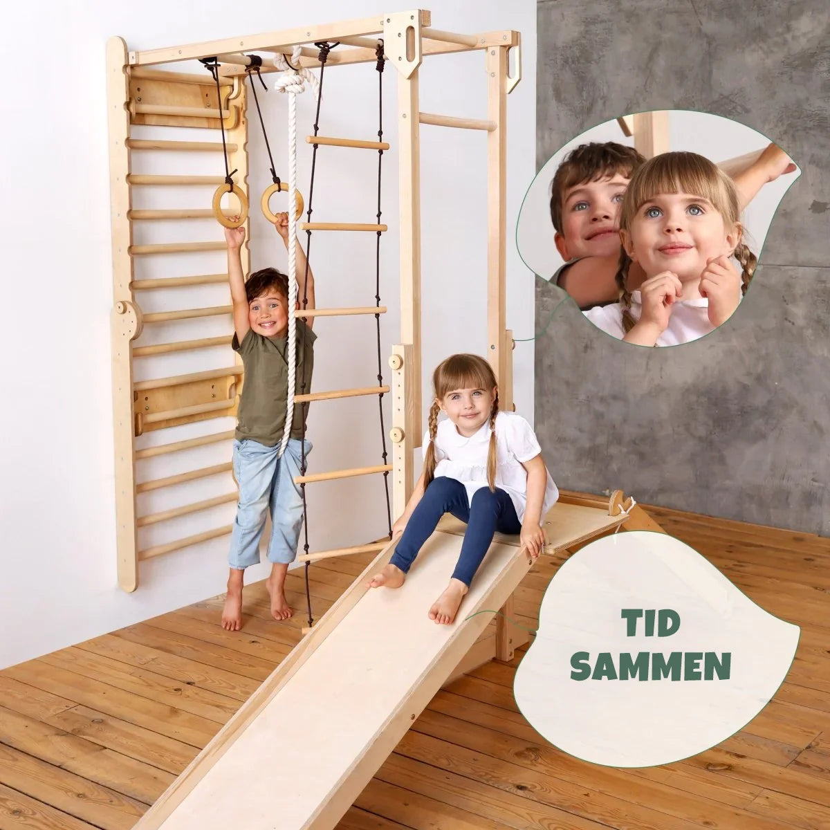 7-i-1 Jungelpark for barn - detaljbilde 8 - KUL KID