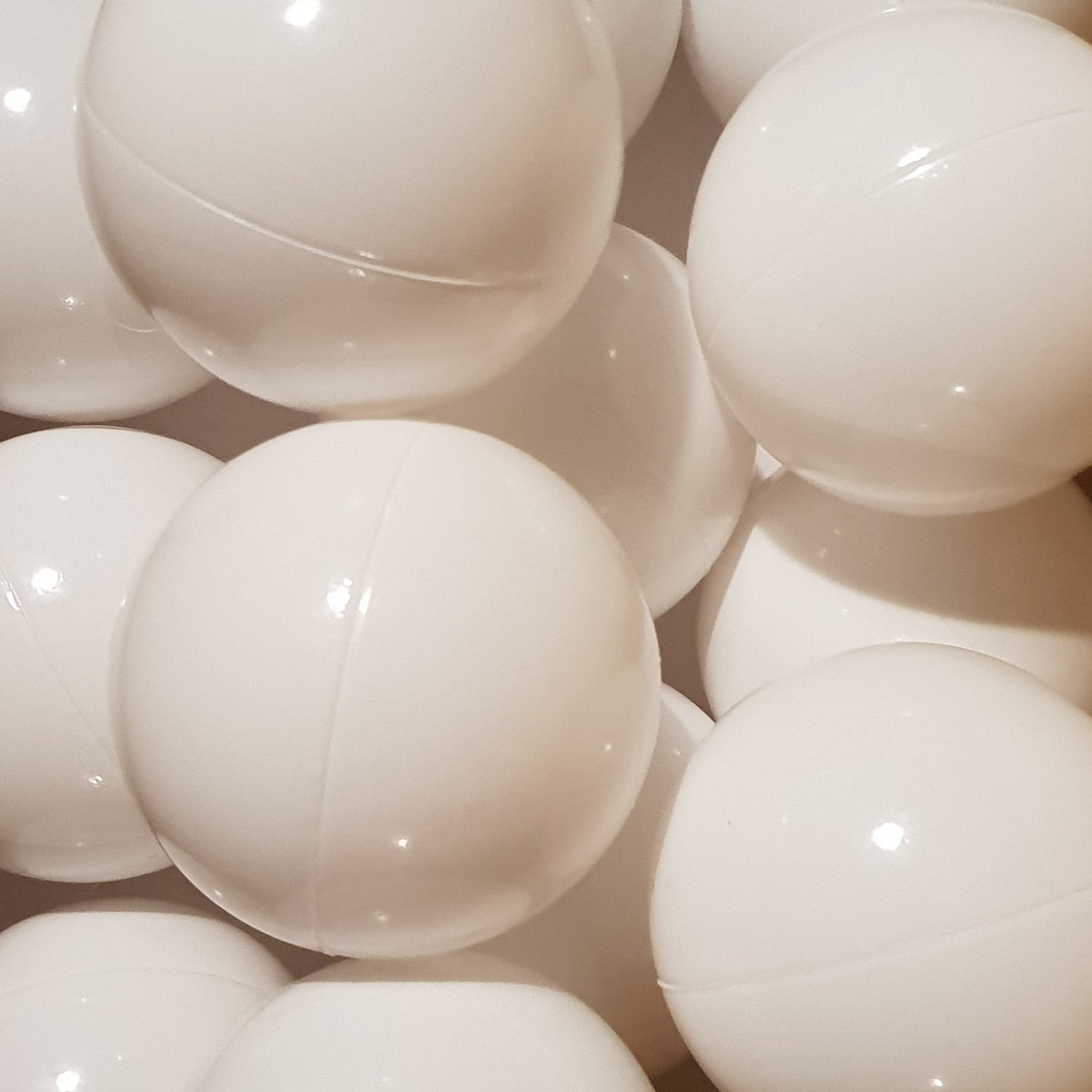 Ballbasseng i skum - Ballpit – Hvid