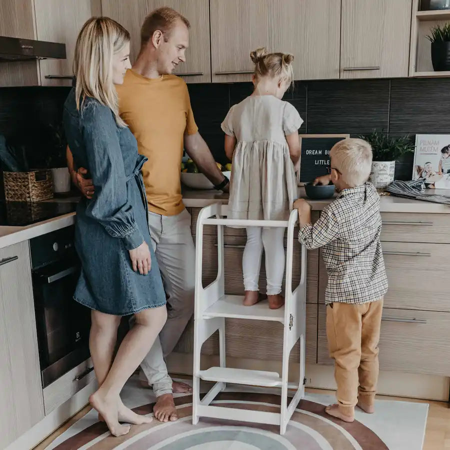 Kjøkkentårn transformerbart bord og stol - bilde 7 - KUL KID