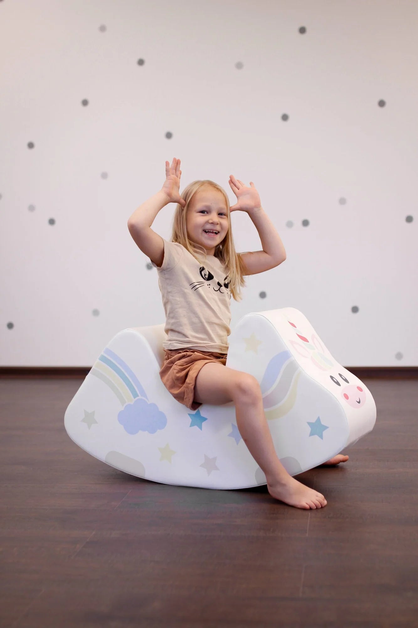 Vippeenhjørning i skum - Rocky Unicorn, fargevariant fra Kul Kid