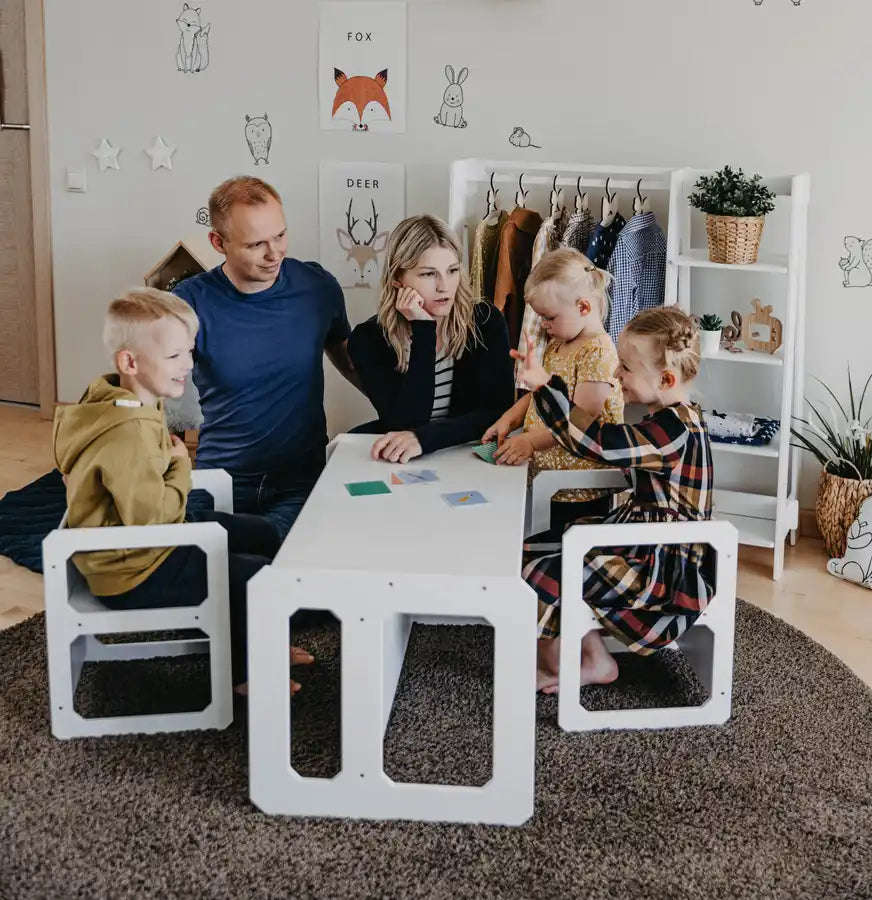 Weaning-bord med 2 stoler - bilde 2 - KUL KID