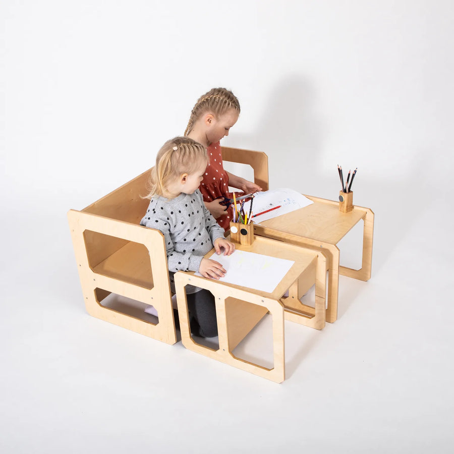 Weaning-bord med 2 stoler - bilde 28 - KUL KID