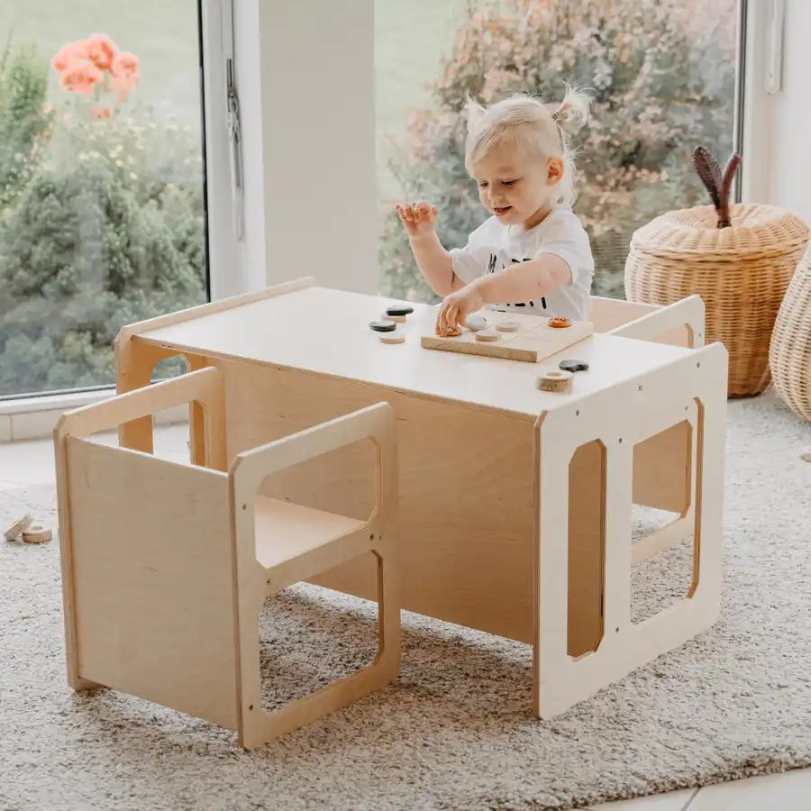 Weaning-bord med 2 stoler - bilde 3 - KUL KID